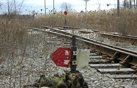 Old Alabaster MI trackage